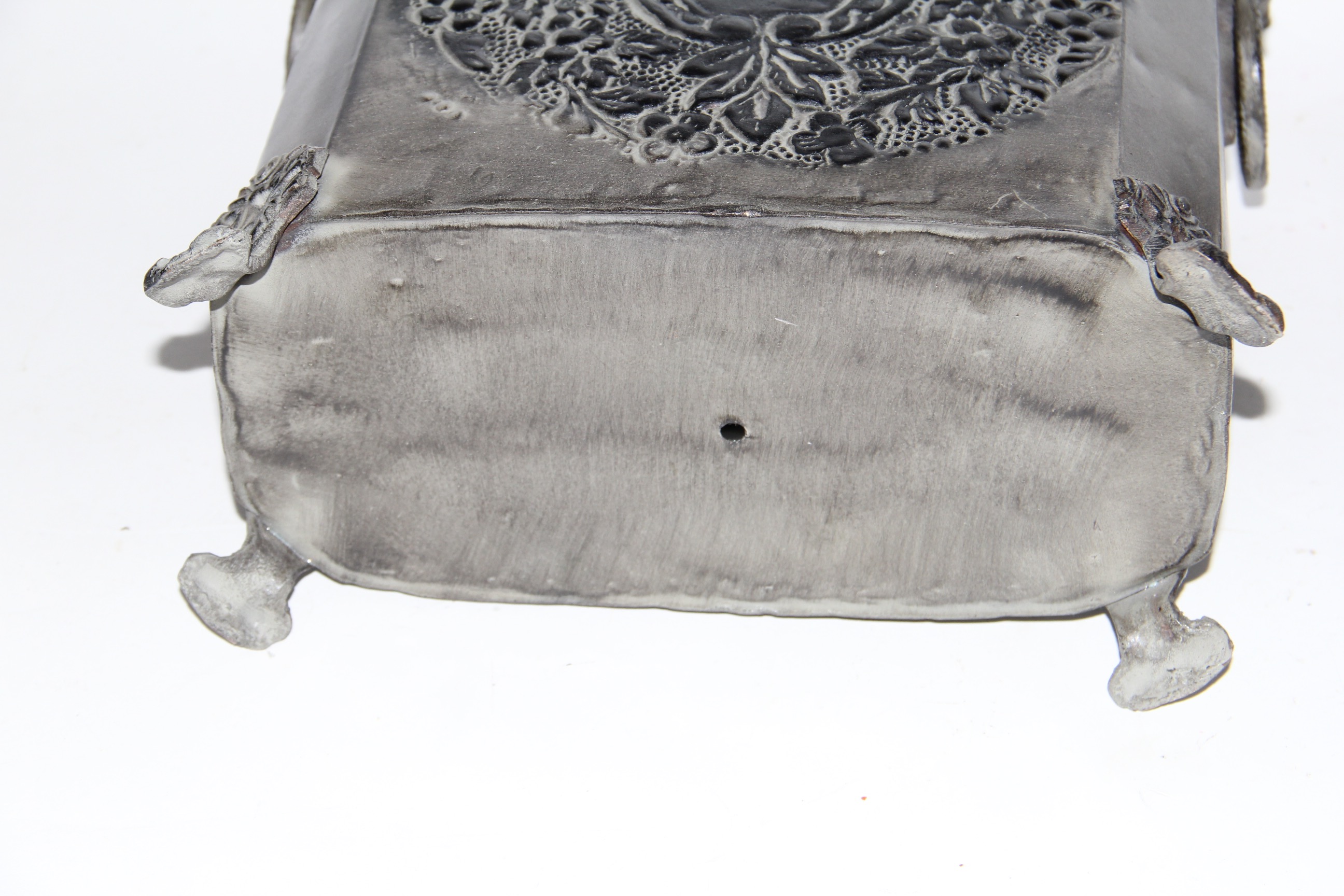 Metal Decor Including Wine Rack and Iron Encased Mirror