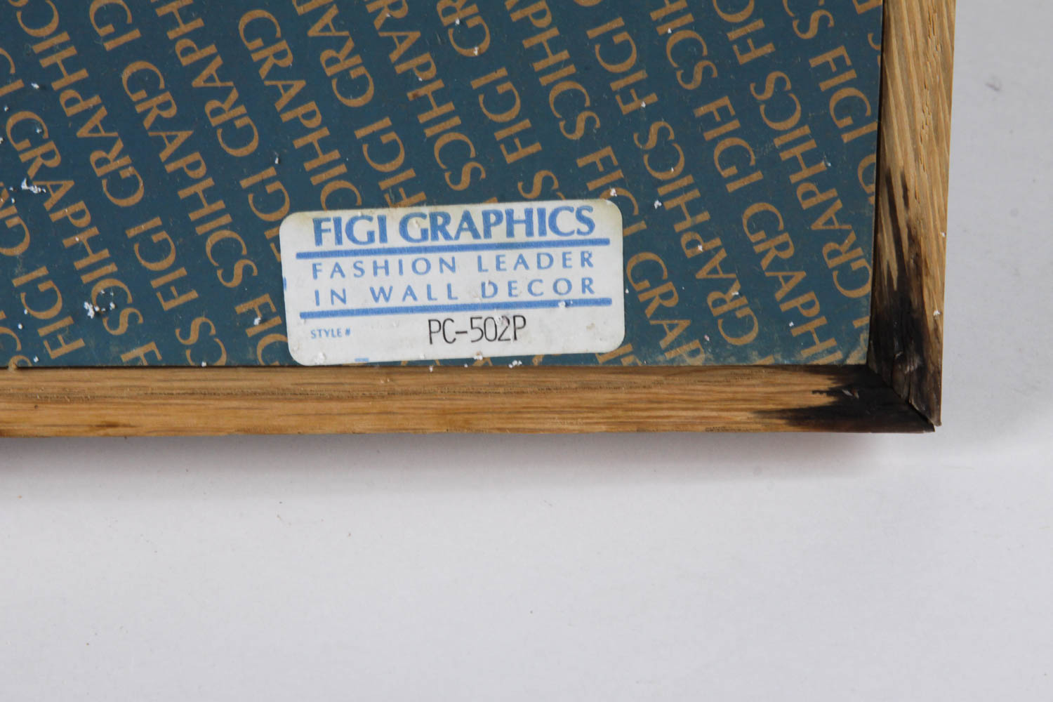 Wess Signed Embossed Paper Piece "Weaver"