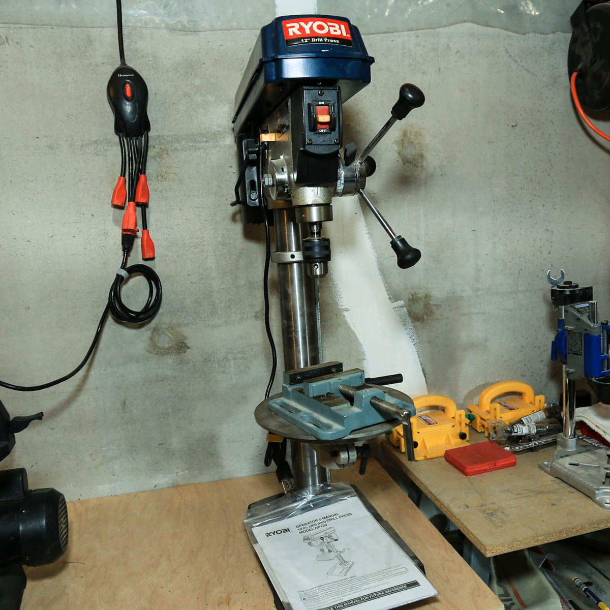 Ryobi 12 deals inch drill press