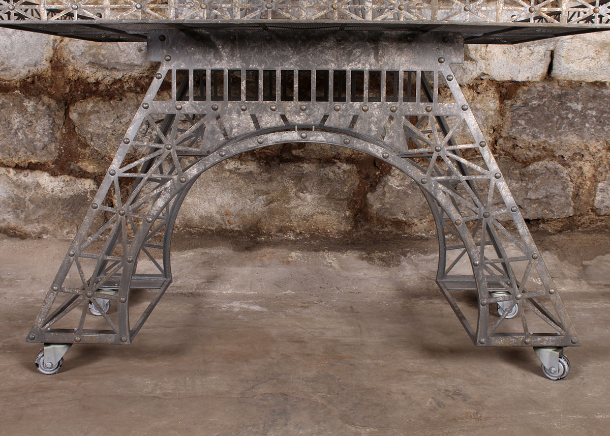 Large Metal Eiffel Tower Display Shelf