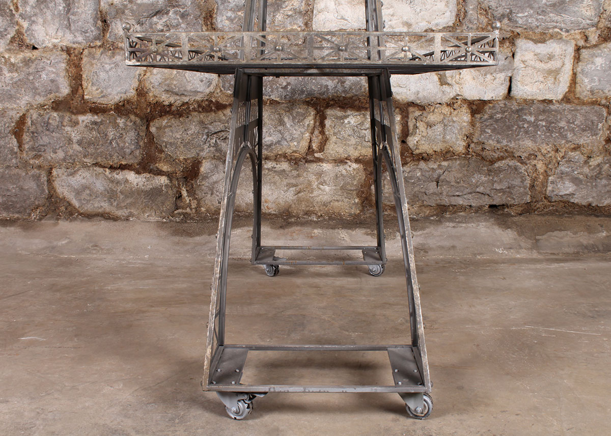 Large Metal Eiffel Tower Display Shelf