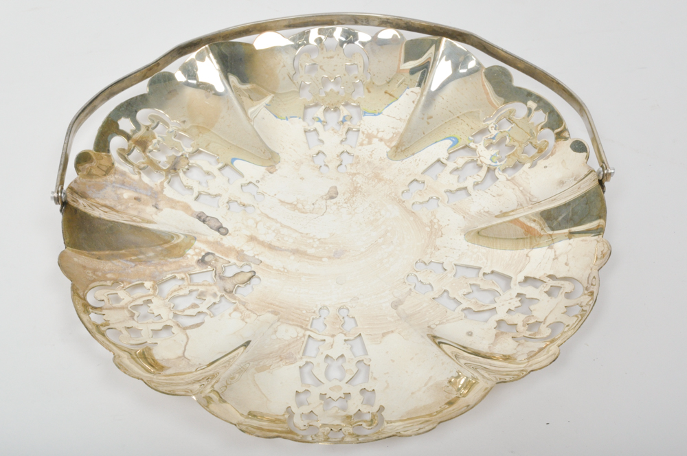 Collection of Silver Plated Serving Ware