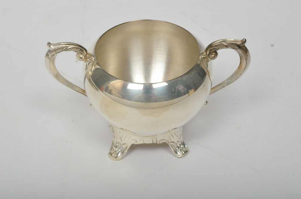 Collection of Silver Plated Serving Ware