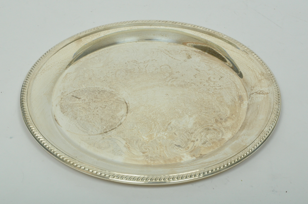 Collection of Silver Plated Serving Ware