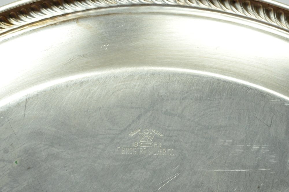 Collection of Silver Plated Serving Ware
