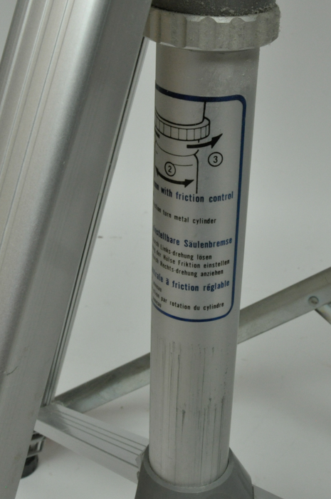 Vintage Velbon Tripod and Da-Lite Comet Projector Screen Set