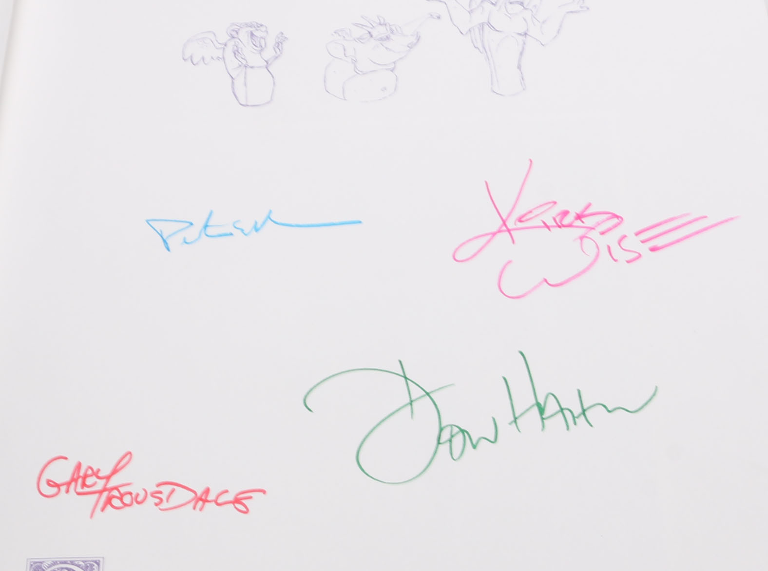 Signed First Edition "The Art of The Hunchback of Notre Dame"