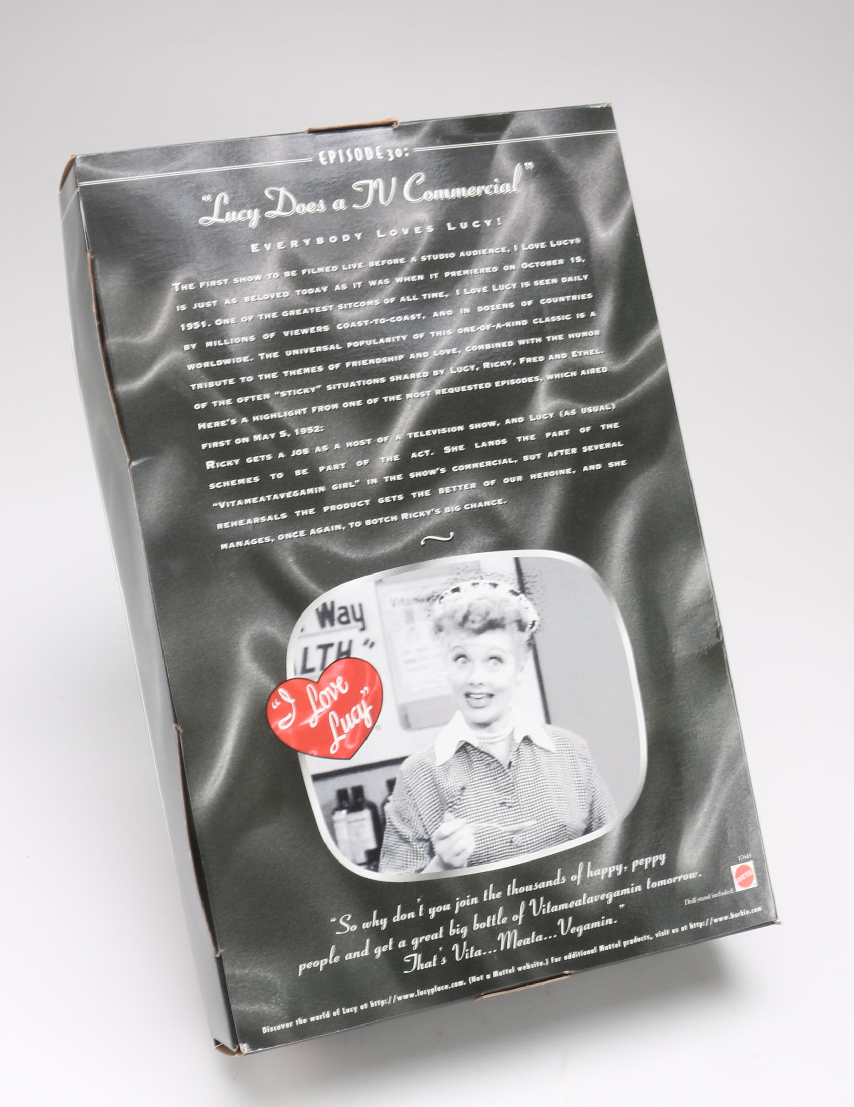 "Lucy Does a TV Commercial" Barbie Doll