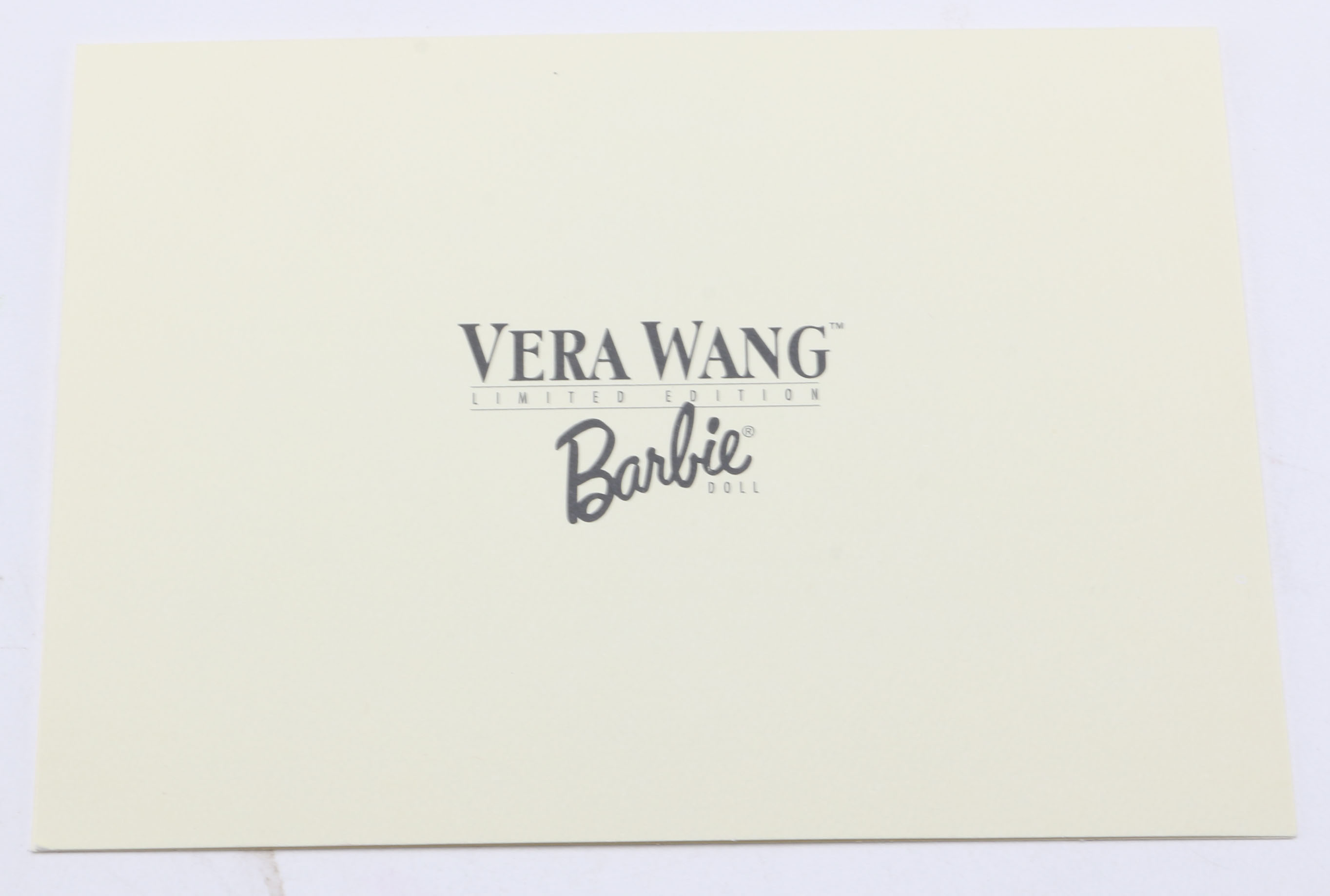 1999 Limited Edition "Vera Wang" Barbie