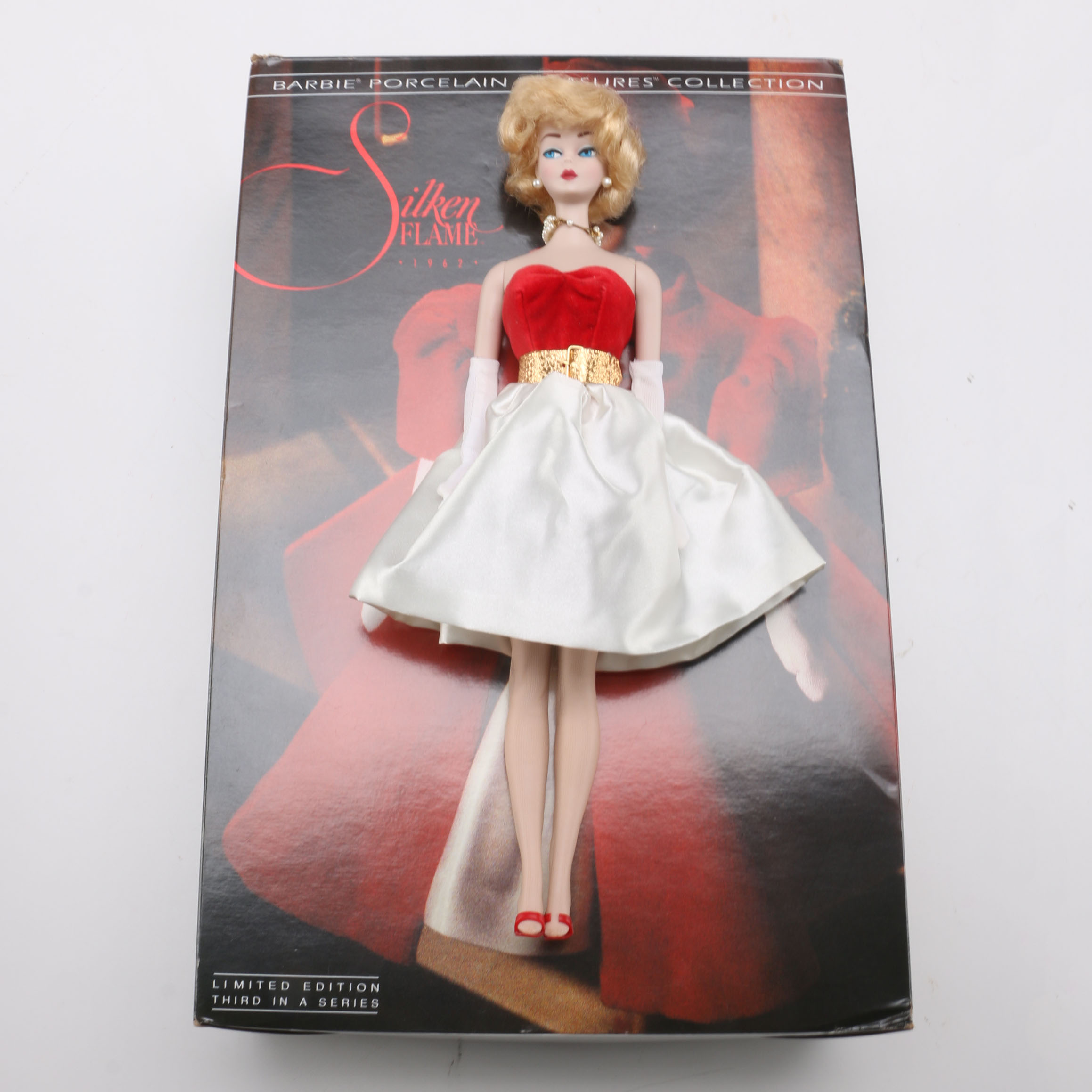 1992 "Silken Flame" Porcelain Barbie Doll