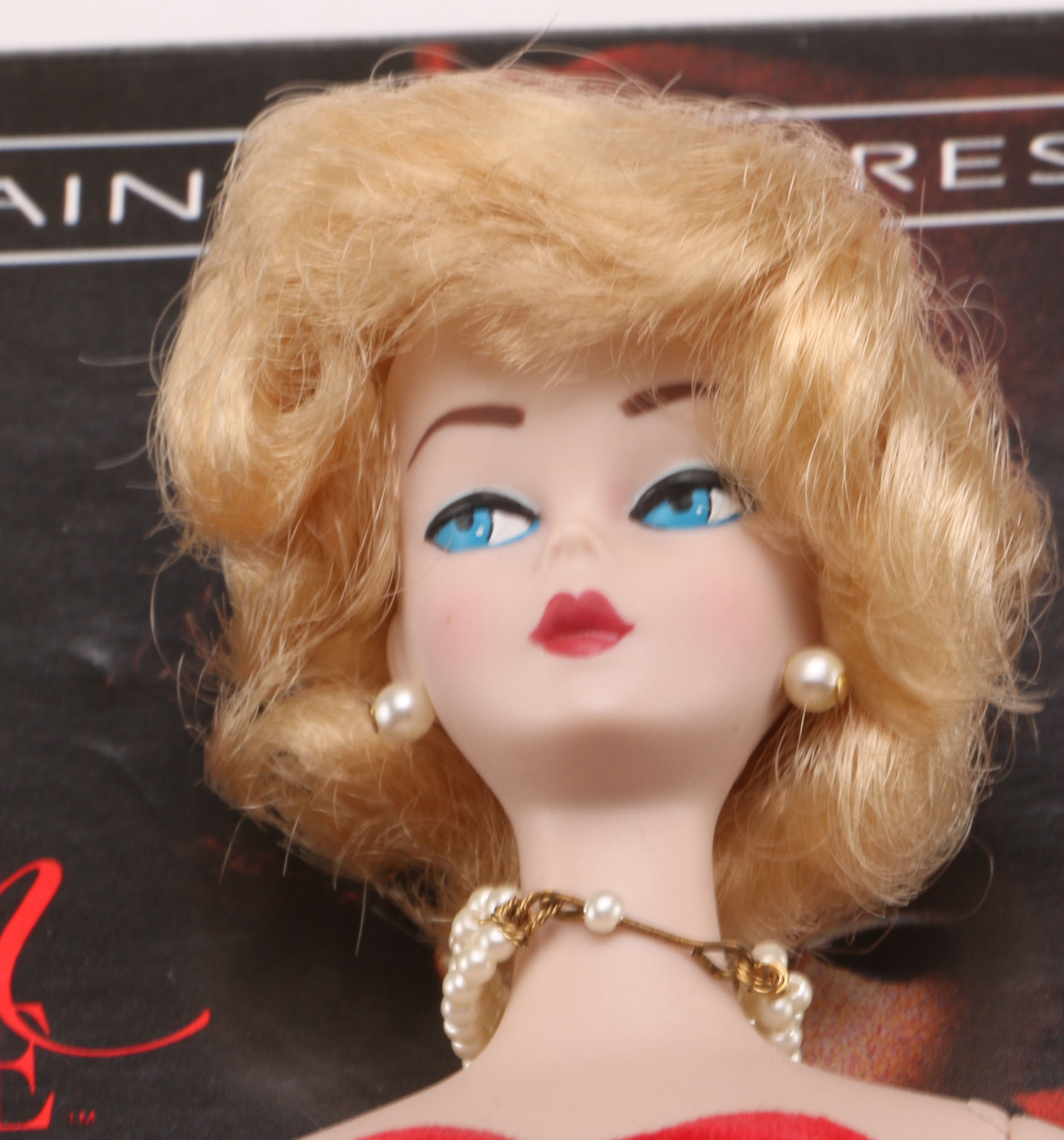 1992 "Silken Flame" Porcelain Barbie Doll