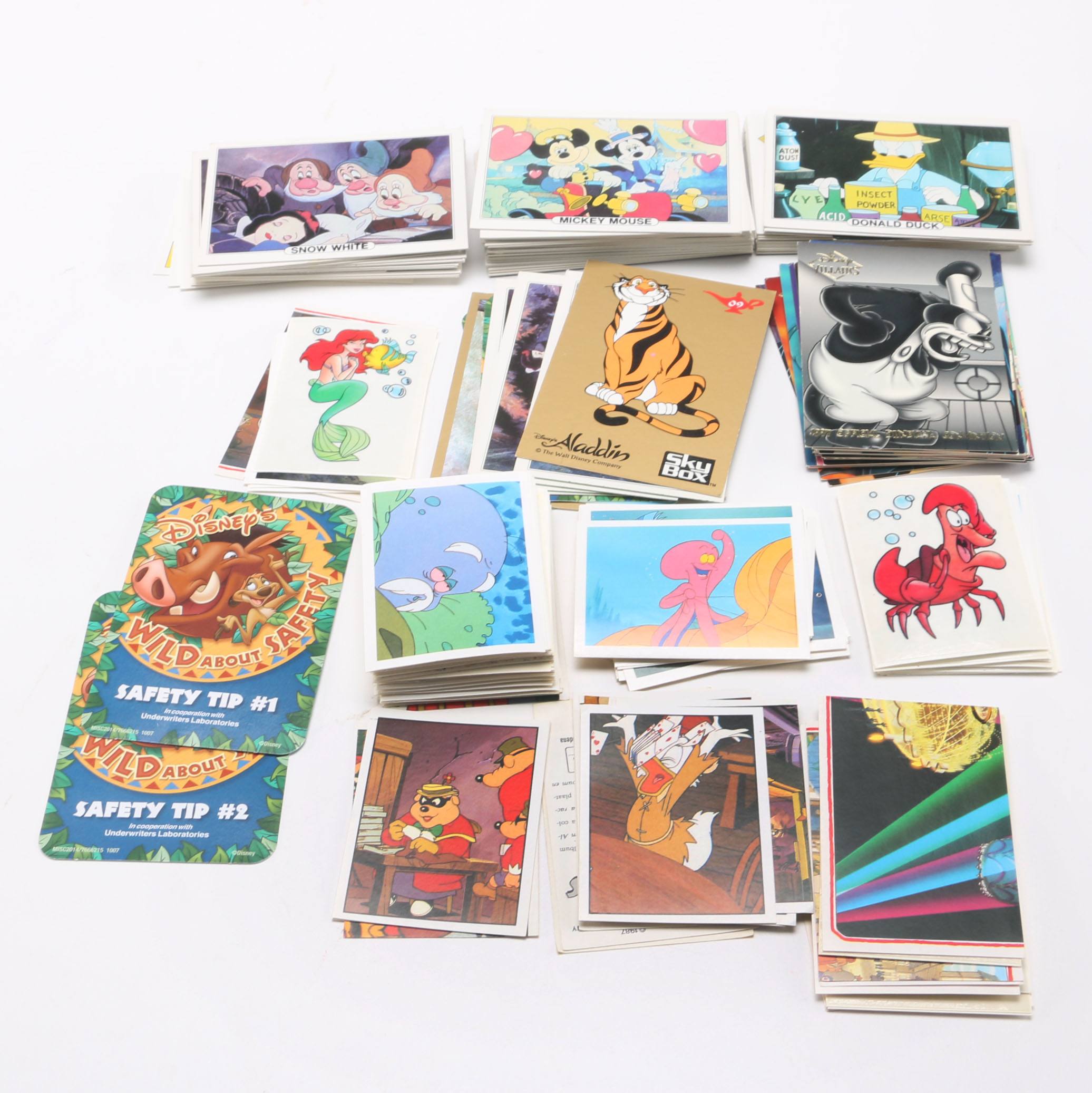 Collection of Treat Hobby Disney Trading Cards