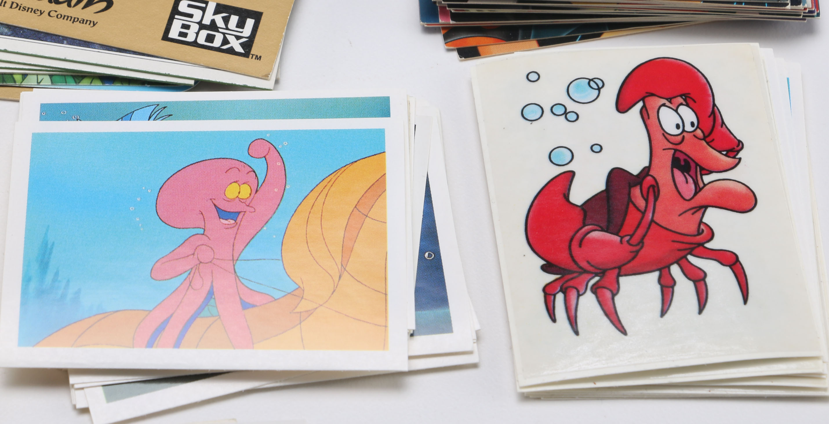 Collection of Treat Hobby Disney Trading Cards