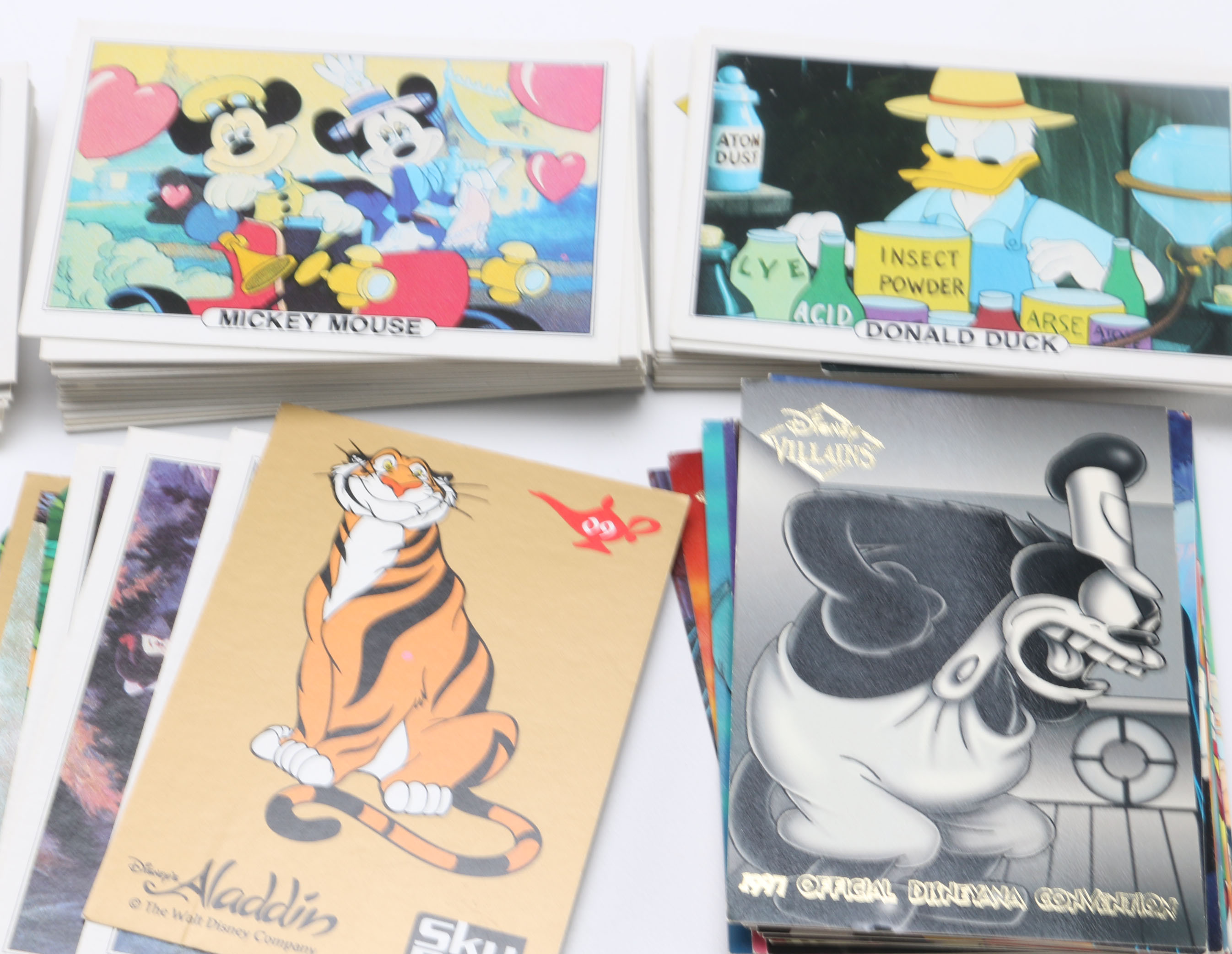 Collection of Treat Hobby Disney Trading Cards