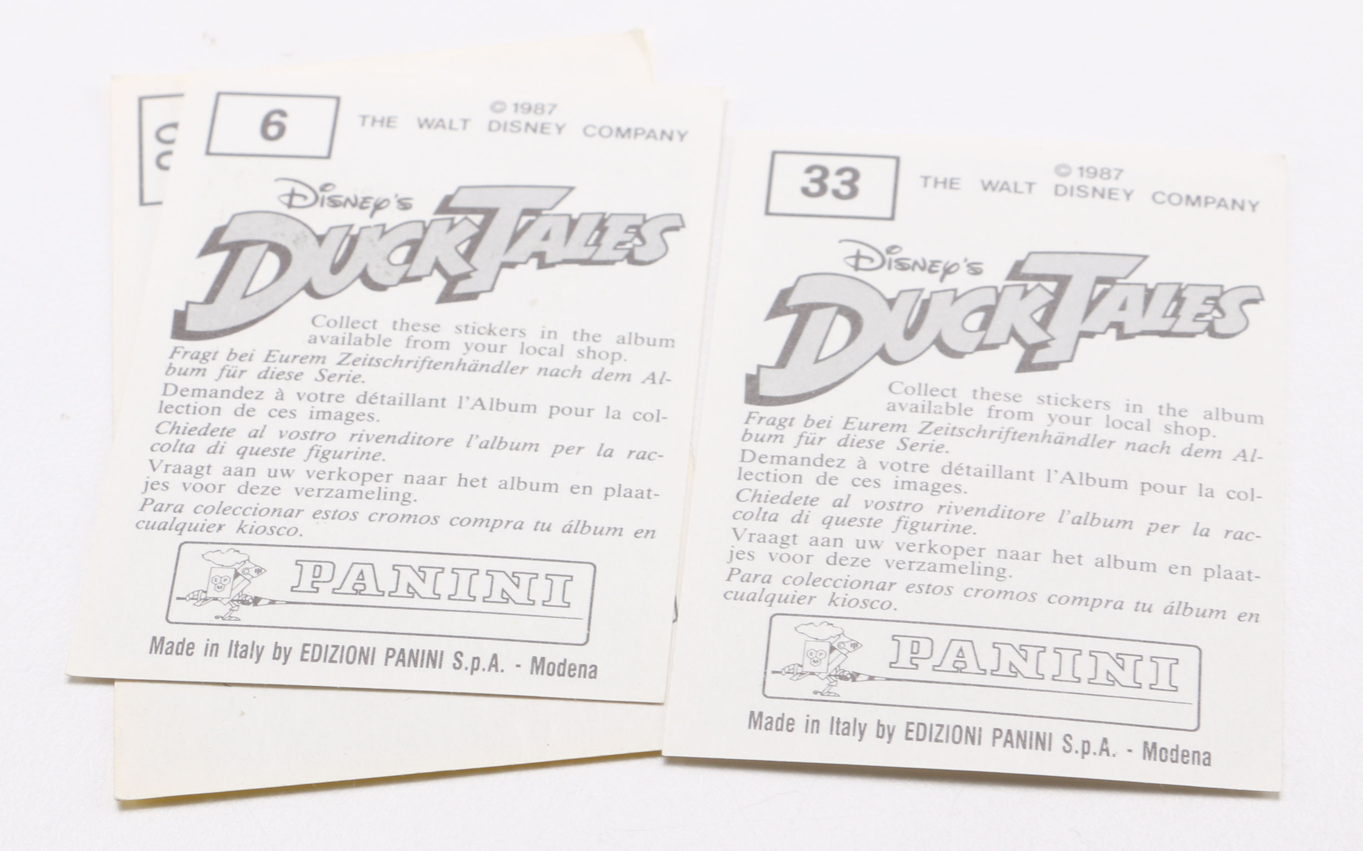 Collection of Treat Hobby Disney Trading Cards