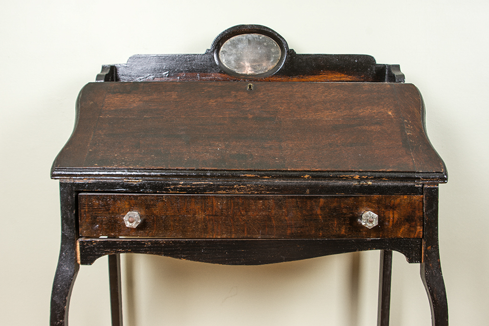 Antique Oak Ladies Writing Desk