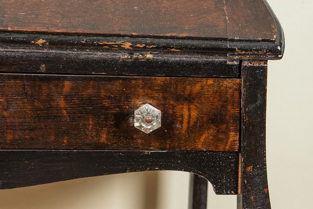 Antique Oak Ladies Writing Desk