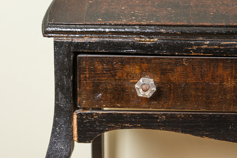 Antique Oak Ladies Writing Desk