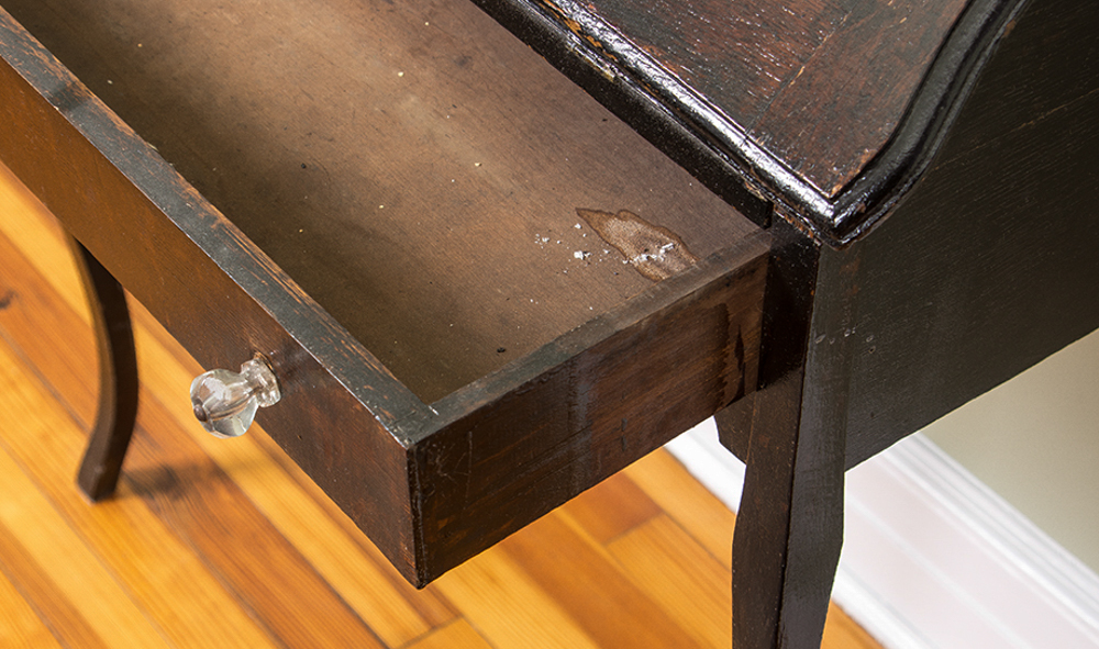 Antique Oak Ladies Writing Desk