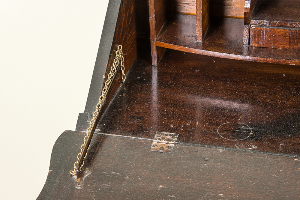 Antique Oak Ladies Writing Desk