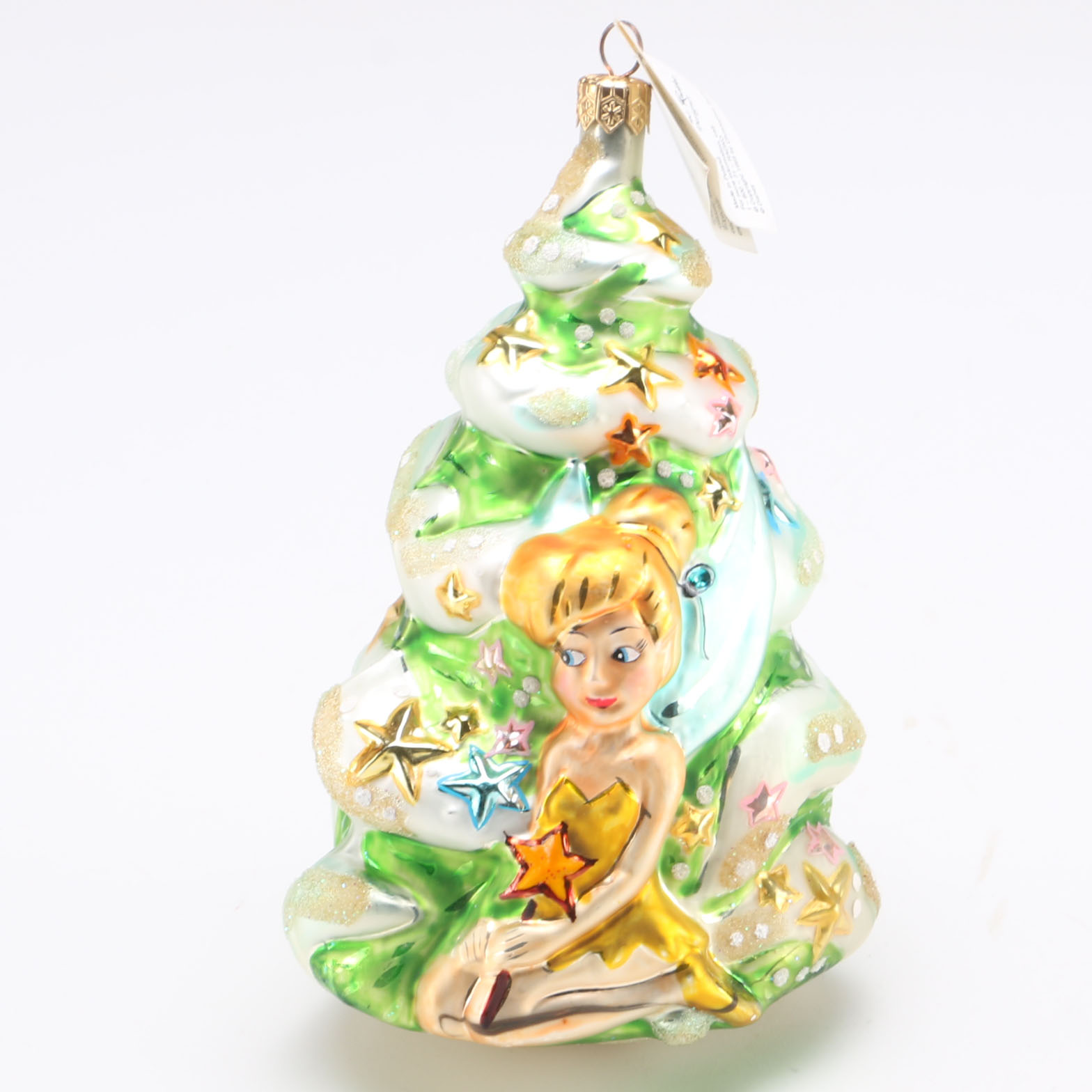 1996 Christopher Radko Disney's "Tinker Bell" Blown Glass Ornament