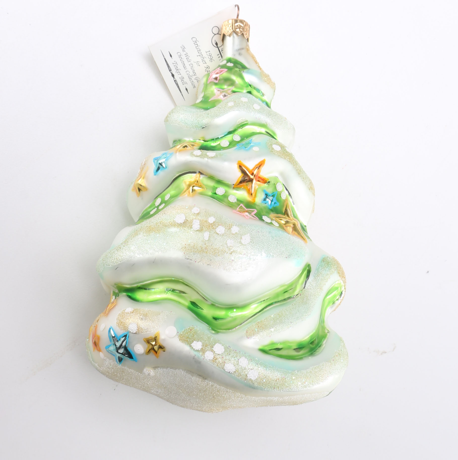 1996 Christopher Radko Disney's "Tinker Bell" Blown Glass Ornament