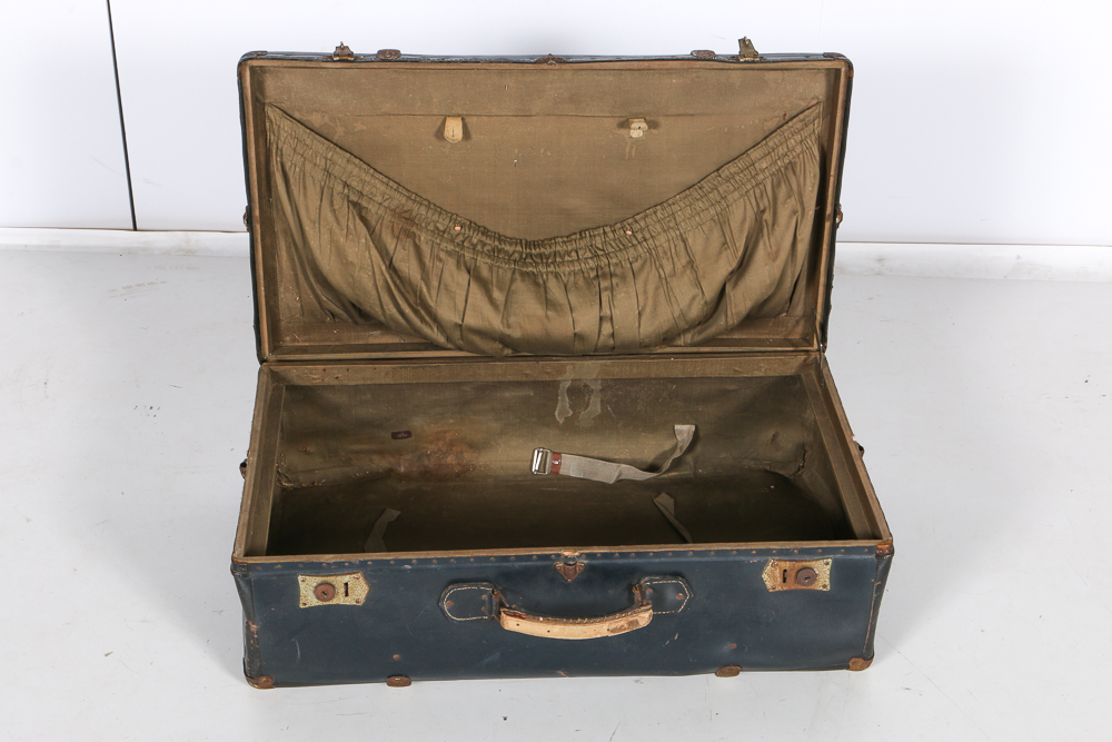 Vintage Latch Lock Luggage Suitcase