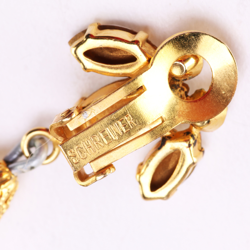 Costume Earrings Including Christian Dior