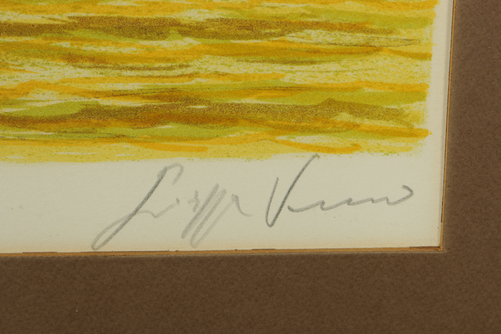 Giuseppe Verso Limited Edition Lithograph