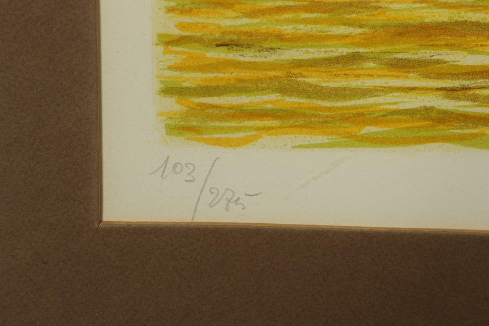 Giuseppe Verso Limited Edition Lithograph