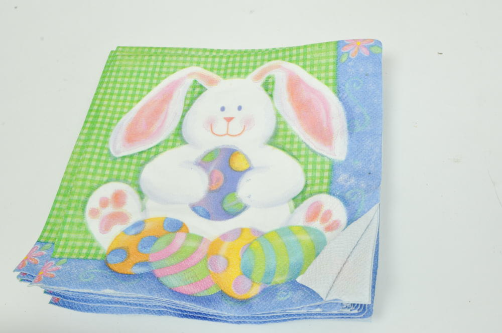 Grouping of Easter and Spring Kitchenware and Decor