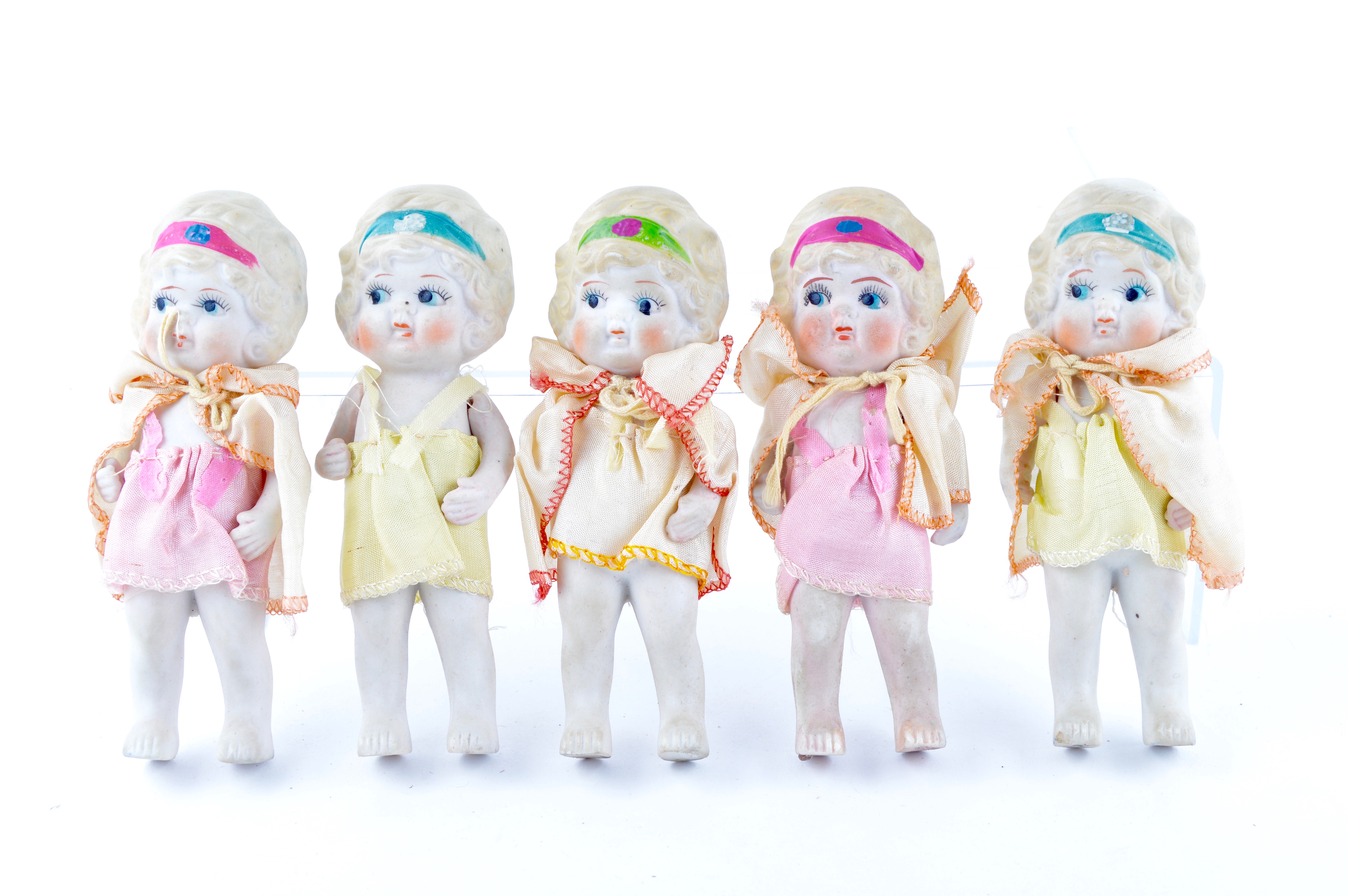 Two Vintage Dionne Quintuplets Play and Sewing Sets in Boxes