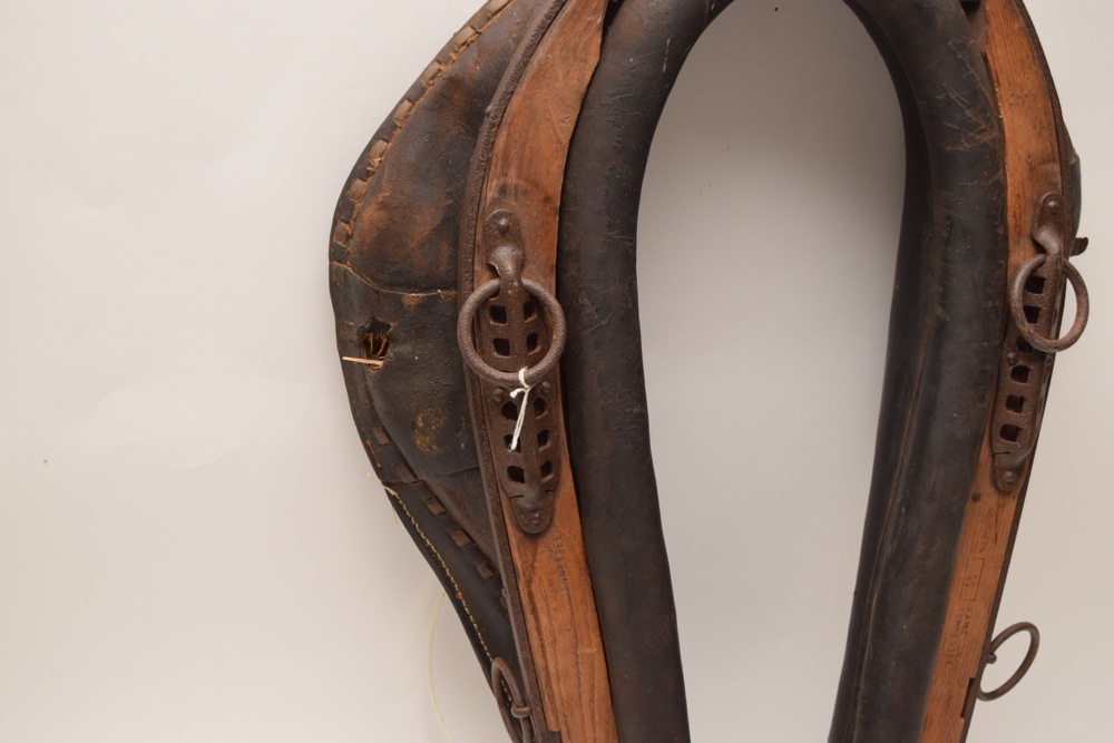 Antique Horse Neck Collar With Hames