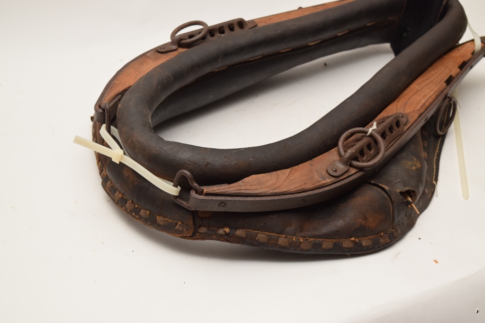 Antique Horse Neck Collar With Hames