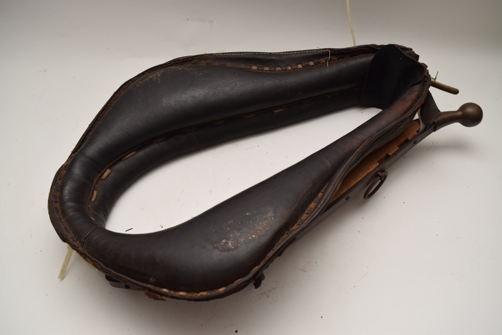 Antique Horse Neck Collar With Hames