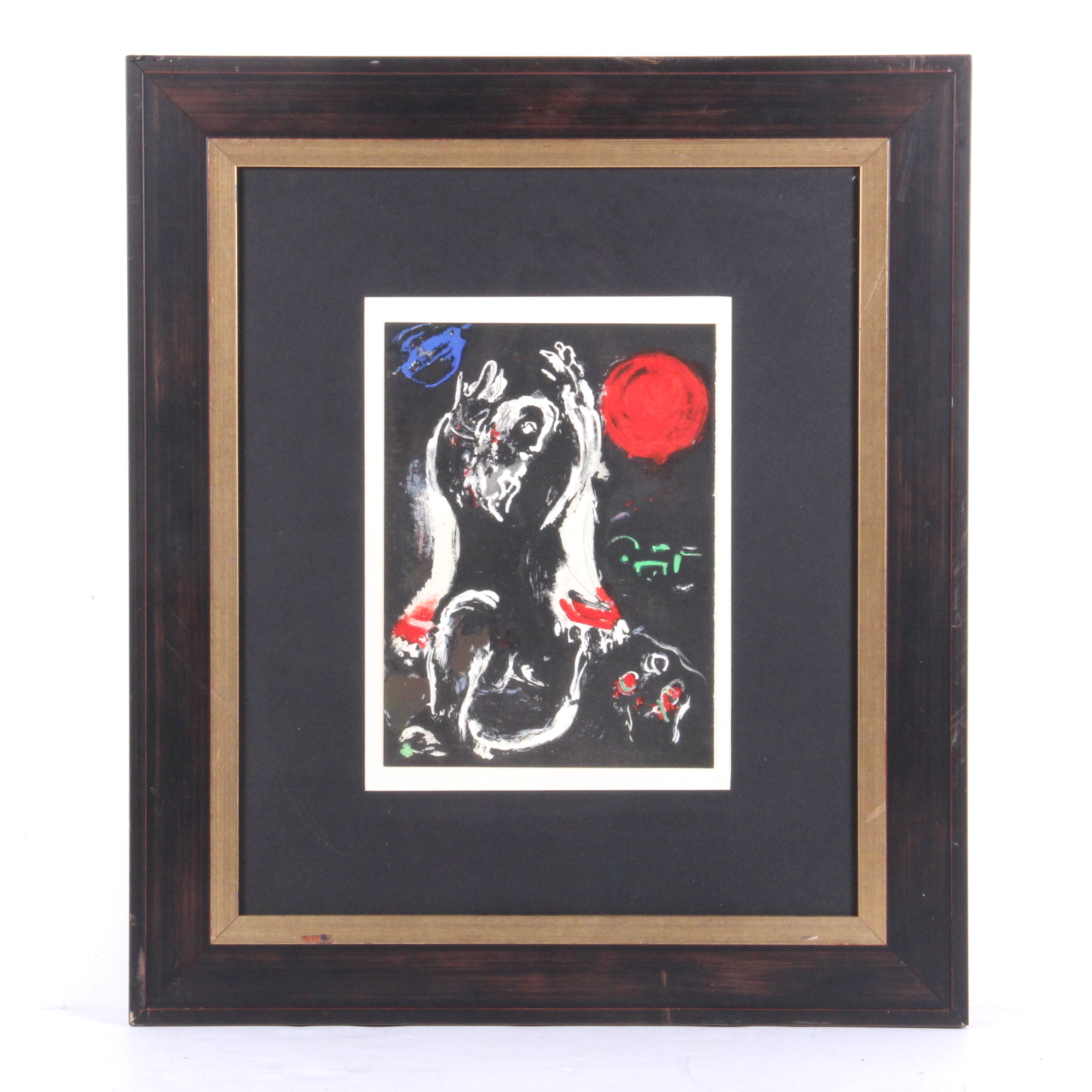 Marc Chagall Color Lithograph "Isaiah" For "The Bible"
