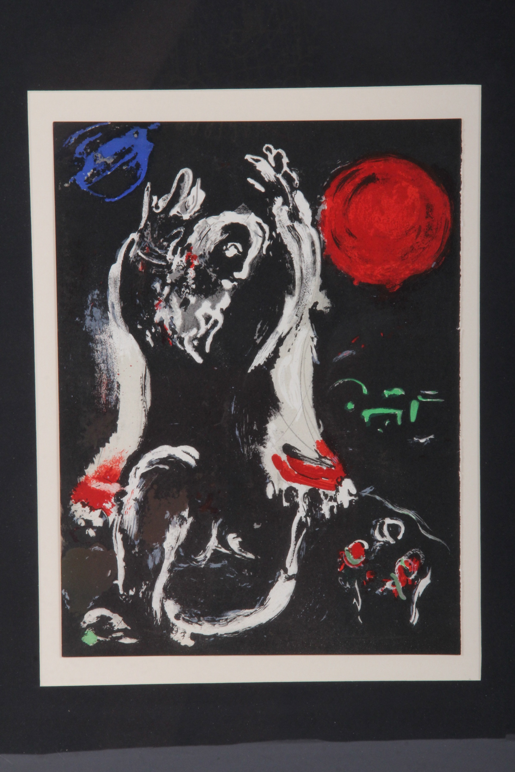 Marc Chagall Color Lithograph "Isaiah" For "The Bible"