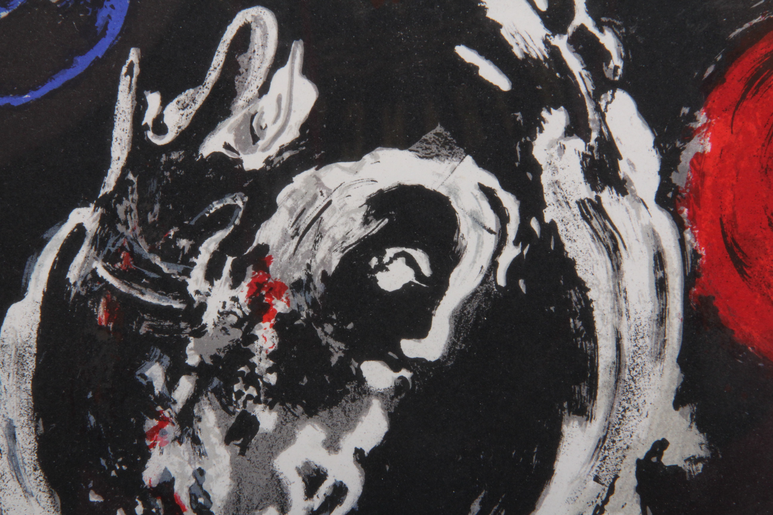 Marc Chagall Color Lithograph "Isaiah" For "The Bible"