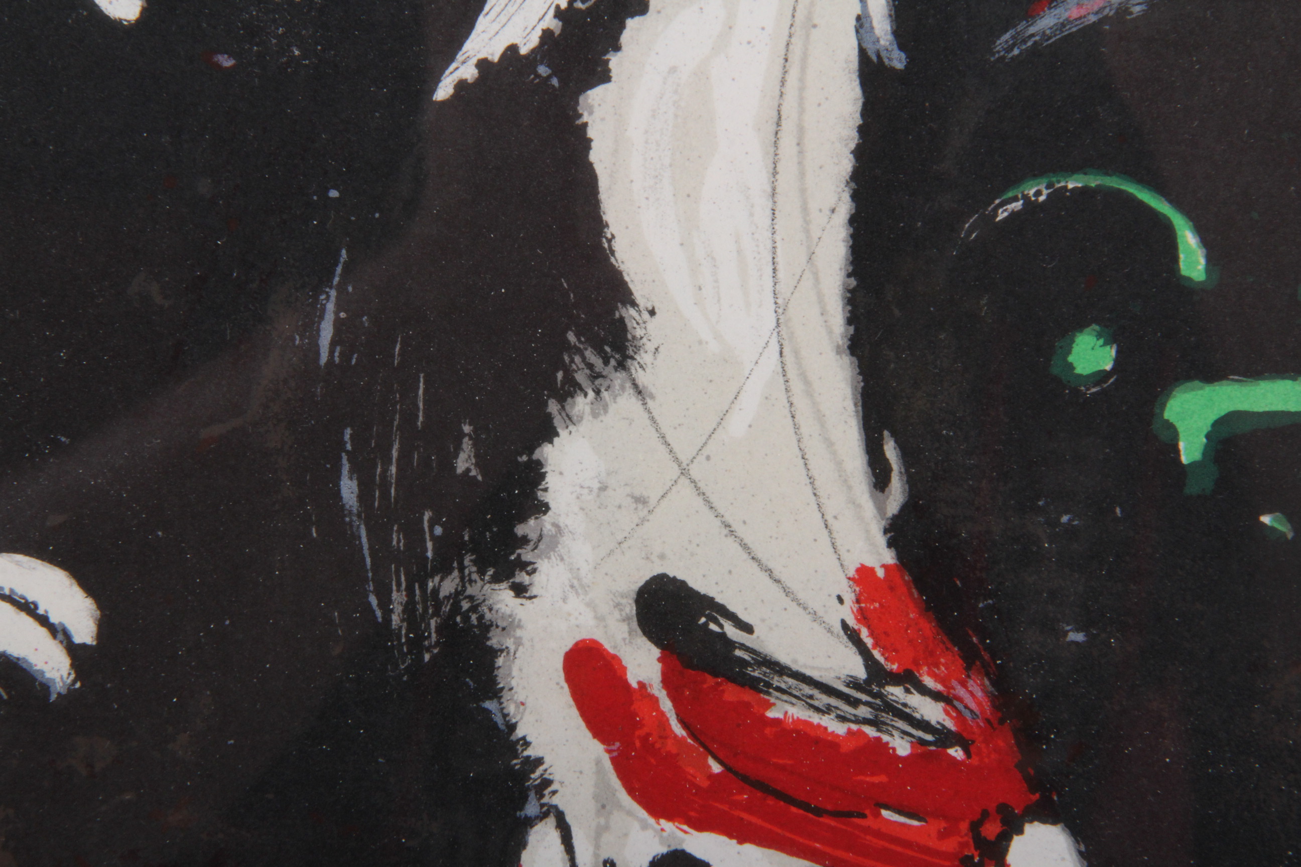 Marc Chagall Color Lithograph "Isaiah" For "The Bible"