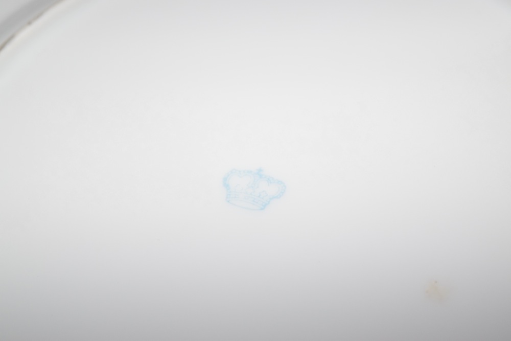 Vintage Vienna and Bavaria JKW Courting Couple Hand Painted Bavarian China