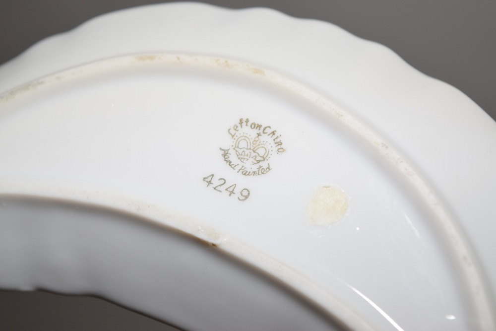 Vintage Vienna and Bavaria JKW Courting Couple Hand Painted Bavarian China