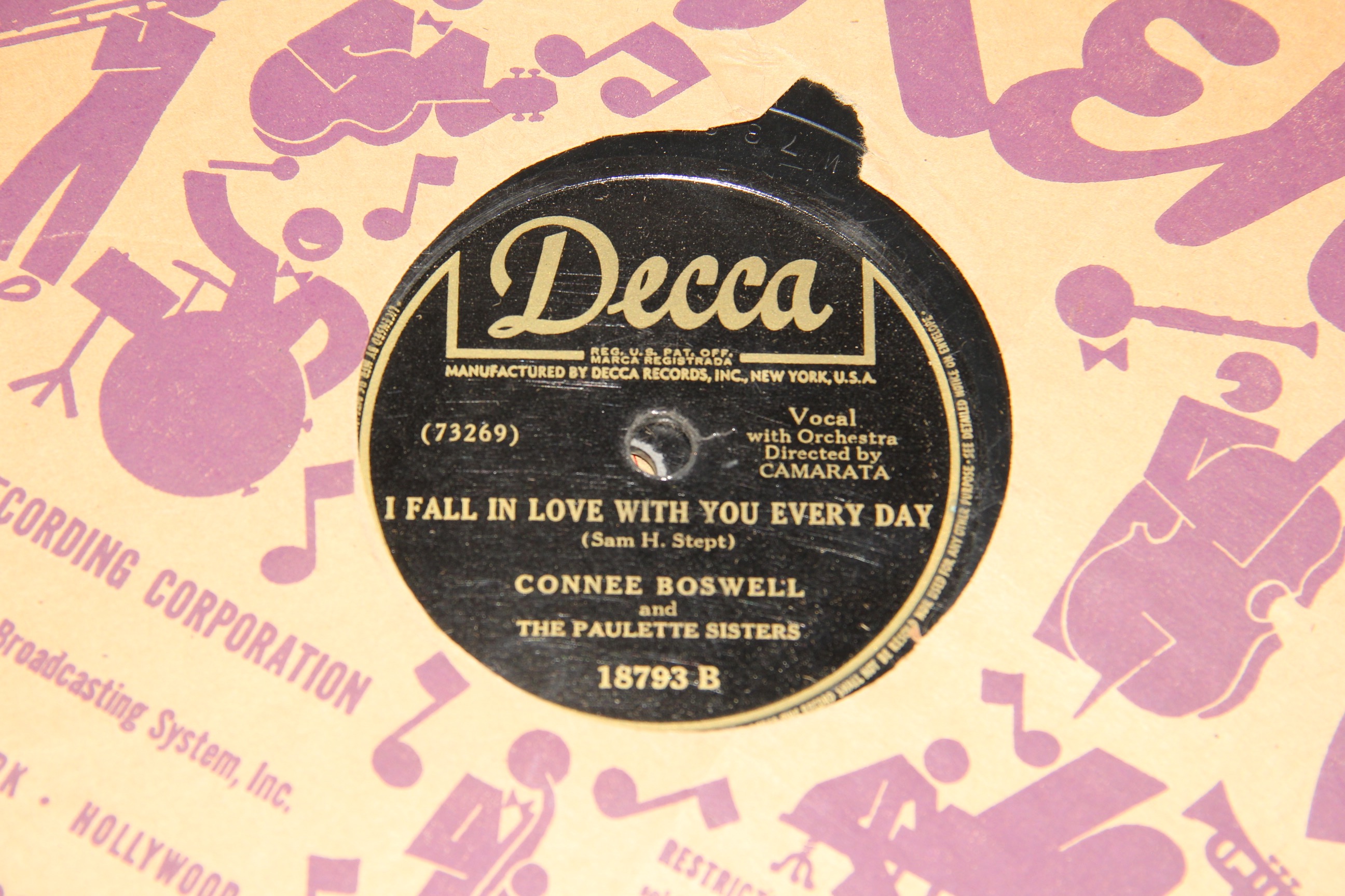 Collection of Forty-One 78 RPM Shellac Records