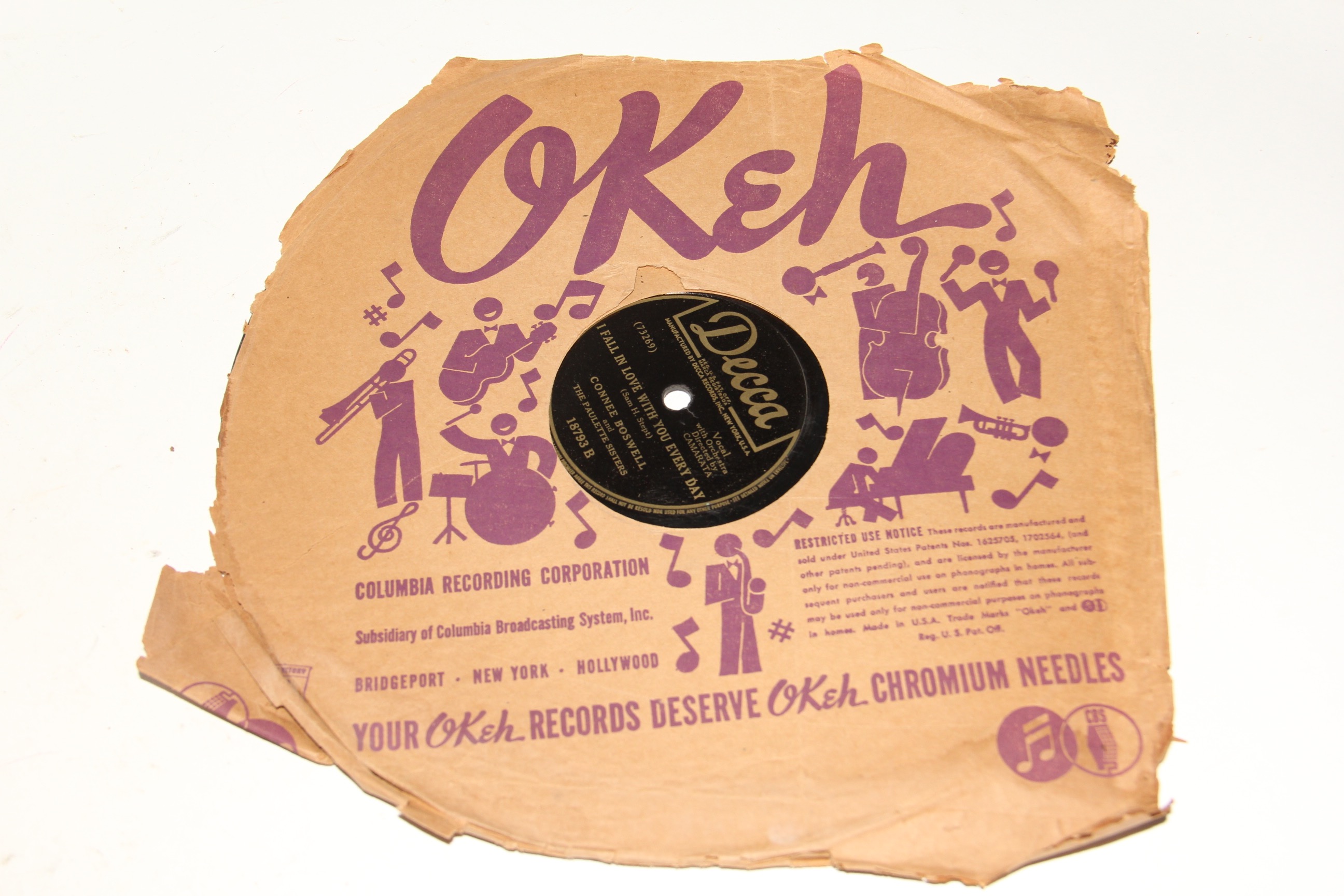 Collection of Forty-One 78 RPM Shellac Records