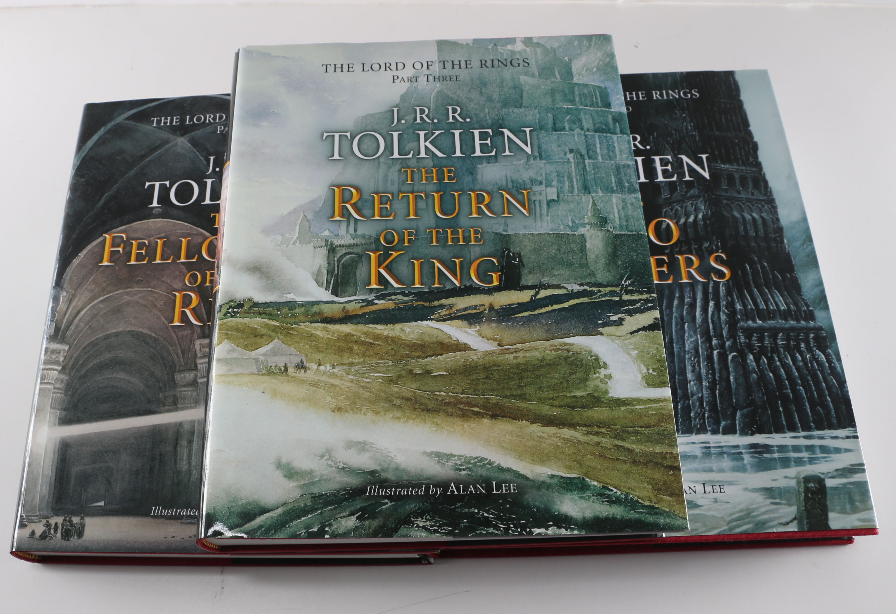 Illustrated Lord of the Rings Book Set