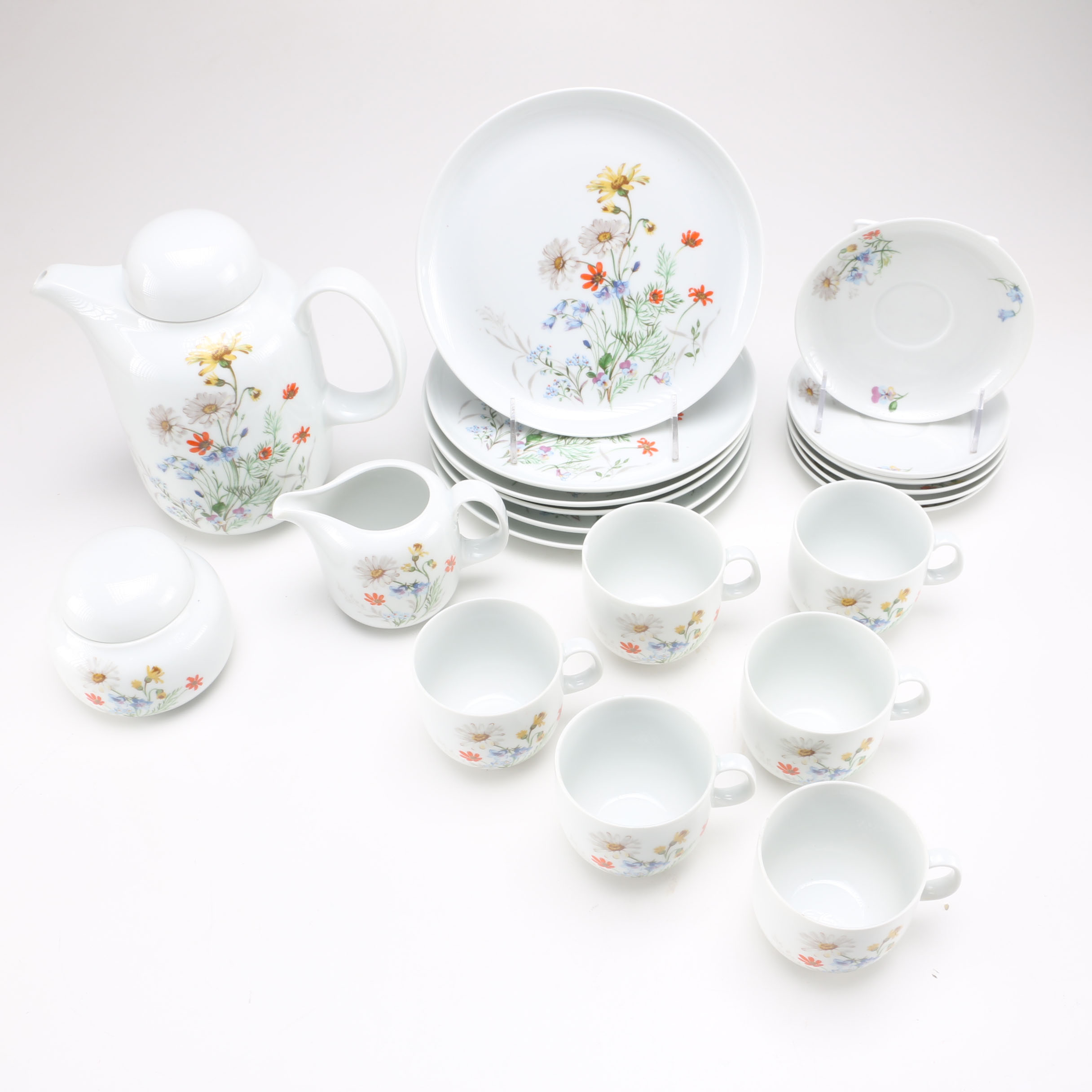 Set of Arzberg China Tea Set