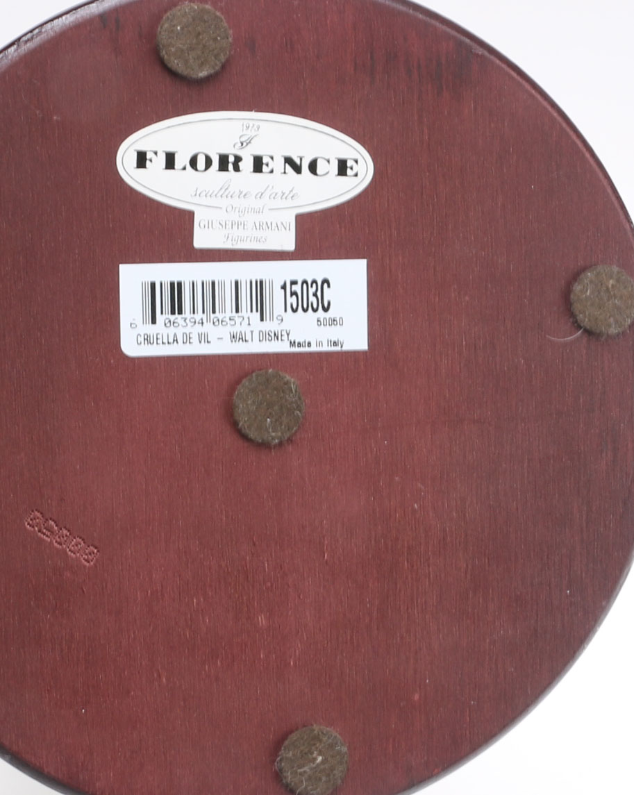 2001 Giuseppe Armani "Cruella" Limited Edition Signed Statue