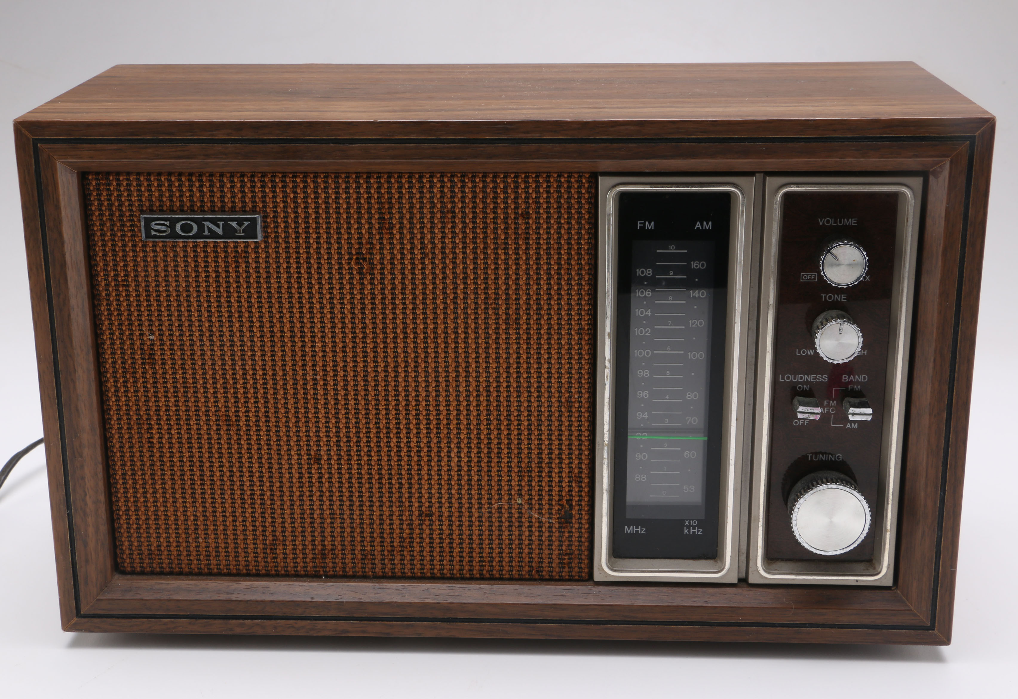 Circa 1970s Vintage Sony Radio