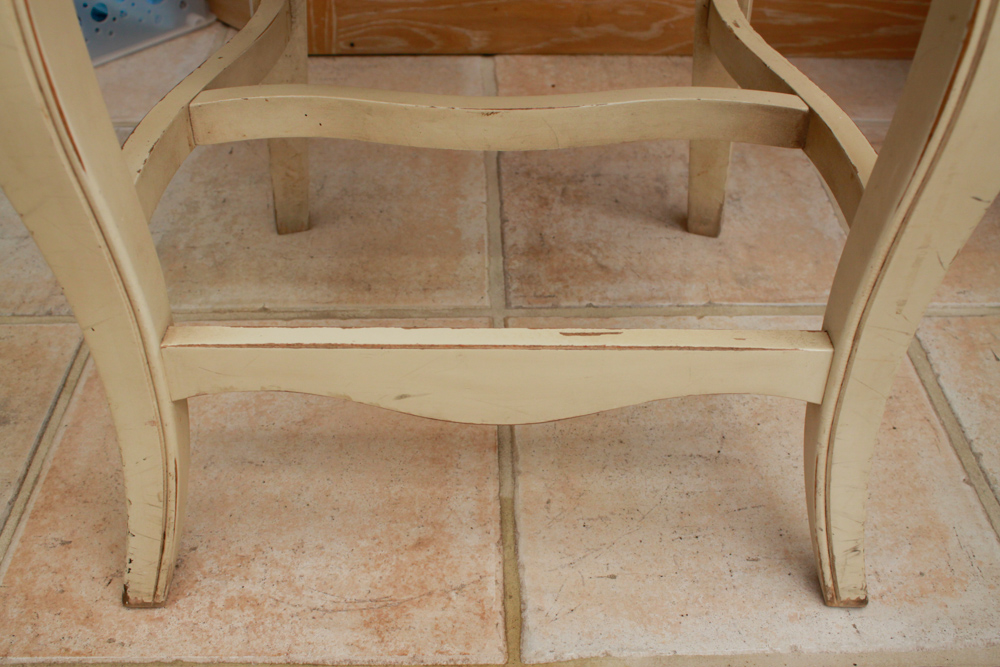 Set of Four Countertop Height Chairs