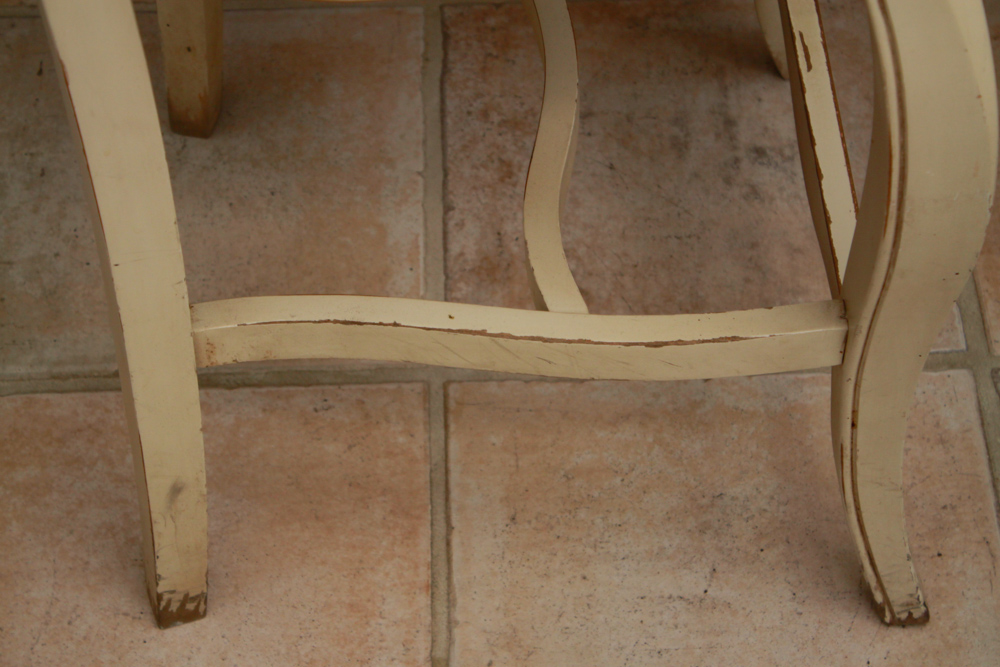 Set of Four Countertop Height Chairs