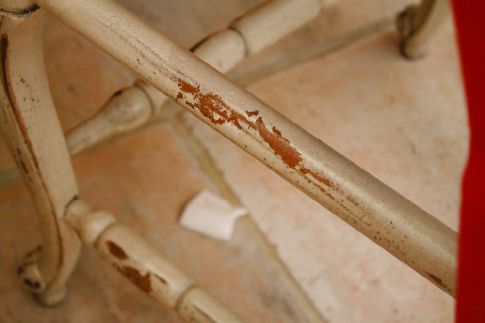 Set of Four Countertop Height Chairs